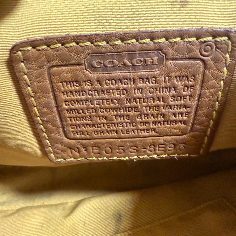 COACH vtg Y2K CHELSEA baguette🔥8E96 - Picture 2 of 14